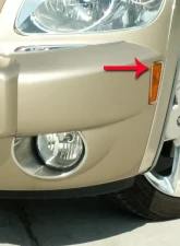 American Car Craft 2Pc Polished Stainless Steel Front Marker Light Trim Chevrolet HHR 2006-2012                                     - ACC-422003 - Image 3