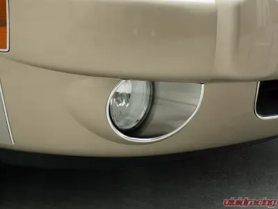 American Car Craft Brushed Stainless Steel Standard Fog Light Trim Chevrolet HHR 2006-2010 - ACC-422005