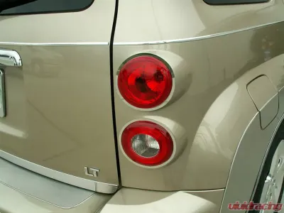 American Car Craft 4Pc Polished Stainless Steel Taillight Trim Chevrolet HHR 2006-2012 - ACC-422011