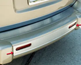 American Car Craft Polished Stainless Steel Rear Bumper Insert Chevrolet HHR 2006-2012