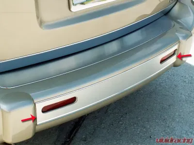 American Car Craft Polished Stainless Steel Rear Bumper Insert Chevrolet HHR 2006-2012 - ACC-422014