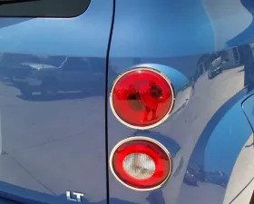 American Car Craft 4Pc Brushed Stainless Steel Taillight Trim Chevrolet HHR 2006-2012