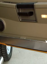 American Car Craft 2Pc Front Brushed Stainless Steel Door Guards Hummer H2 2003-2007                                     - ACC-491005 - Image 2