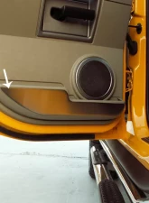 American Car Craft 4Pc Front & Rear Brushed Stainless Steel Door Guards Hummer H2 2003-2007                                     - ACC-491006 - Image 3