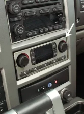 American Car Craft 2Pc Polished Stainless Steel AC Plate Hummer H2 2003-2007                                     - ACC-491010 - Image 3