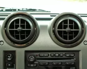 American Car Craft 4Pc Polished Stainless Steel Front A/C Vent Rings Hummer H2 2003-2007