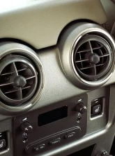 American Car Craft 2Pc Rear Polished Stainless Steel AC Vent Rings Hummer H2 2003-2007                                     - ACC-491017 - Image 2