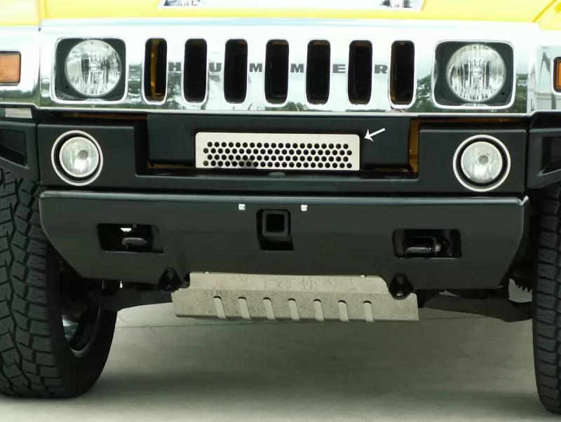 American Car Craft Polished Stainless Steel Grille Front Lower Hummer H2 2003-2007 - ACC-492003