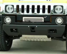 American Car Craft Polished Stainless Steel Grille Front Lower Hummer H2 2003-2007