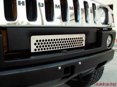 American Car Craft Polished Stainless Steel Grille Front Lower Hummer H2 2003-2007 - ACC-492003