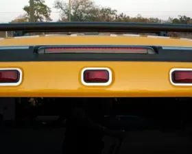 American Car Craft 3Pc Polished Stainless Steel Rear Running Light Trim Hummer H2 2003-2013