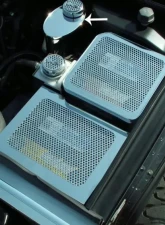 American Car Craft Polished Stainless Steel Master Cylinder Cover Hummer H2 2003-2007                                     - ACC-493006 - Image 2