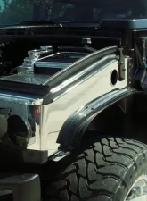 American Car Craft 2Pc Polished Stainless Steel Inner Fender Covers Hummer H2 2003-2007                                     - ACC-493008 - Image 2