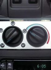 American Car Craft 2Pc Brushed Stainless Steel A/C Plate Chrysler PT Cruiser 2001-2005                                     - ACC-711001 - Image 3