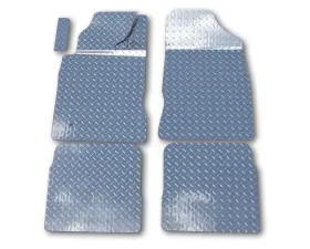 American Car Craft 5Pc Diamond Plate Aluminum Floor Mats Chrysler PT Cruiser 2001-2005