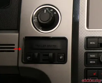 American Car Craft Brushed Stainless Steel Dash Trim Ford F-150 | Raptor 2010-2014 - ACC-771017