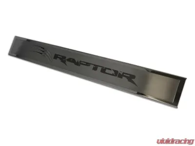 American Car Craft 2Pc Brushed/Polished Stainless Steel Front Door Sills Outer Ford Raptor 2010-2014 - ACC-771023