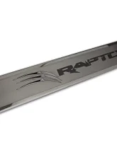 American Car Craft 2Pc Brushed/Polished Stainless Steel Front Door Sills Outer Ford Raptor 2010-2014                                     - ACC-771023 - Image 2