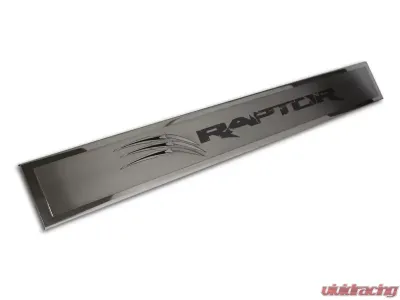 American Car Craft 2Pc Brushed/Polished Stainless Steel Front Door Sills Outer Ford Raptor 2010-2014 - ACC-771023