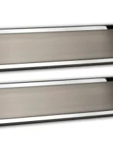 American Car Craft 2Pc Brushed/Polished Stainless Steel Outer Rear Door Sills Ford F-150 | Raptor 2010-2014                                     - ACC-771024 - Image 2
