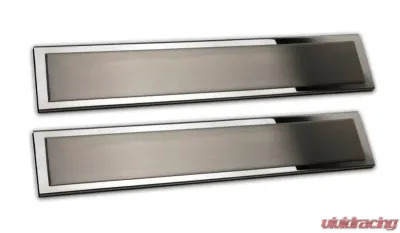 American Car Craft 2Pc Brushed/Polished Stainless Steel Outer Rear Door Sills Ford F-150 | Raptor 2010-2014 - ACC-771024