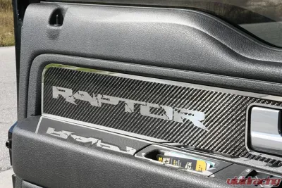 American Car Craft 2Pc Front Door Panel Inserts Ford Raptor | F-150 2009-2014 - ACC-771043