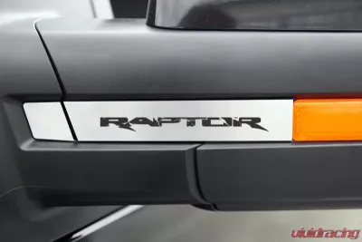 American Car Craft Stainless Steel Side View Mirror Accent Plates Ford Raptor 2010-2014 - ACC-772013