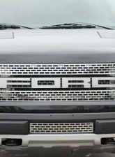 American Car Craft 4Pc Polished Stainless Steel Front Grille Ford Raptor 2010-2014                                     - ACC-772018 - Image 2