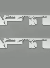 American Car Craft 2Pc 15" Polished Stainless Steel Raptor Badges Ford Raptor 2010-2014                                     - ACC-772034 - Image 3