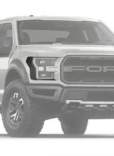 American Car Craft 2Pc Carbon Fiber Wrap Premium Vinyl Headlight Ford Raptor 2017-2020                                     - ACC-772053 - Image 4