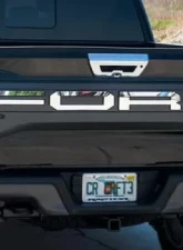 American Car Craft Brushed Premium Stainless Steel Ford Tailgate Letters Ford Raptor 2017-2020                                     - ACC-772063 - Image 2