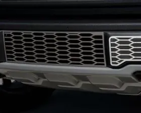 American Car Craft 2Pc Brushed Premium Stainless Steel Lower Bumper Covers Ford Raptor 2017-2020