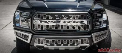 American Car Craft Stainless Steel Center Grille Raptor Logo w/Claw Slash Ford Raptor 2017-2020 - ACC-772073
