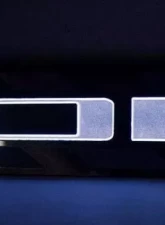 American Car Craft White LED Stainless Steel Center Grille Raptor Logo w/Claw Slash Ford Raptor 2017-2020                                     - ACC-772074 - Image 2