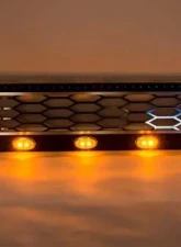 American Car Craft Brushed Stainless Steel Lower Grille Replacement w/LEDs Ford Raptor 2017-2020                                     - ACC-772078 - Image 3