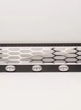 American Car Craft Brushed Stainless Steel Lower Grille Replacement w/LEDs Ford Raptor 2017-2020                                     - ACC-772078 - Image 2