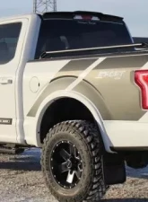 American Car Craft F-150 Lettering Stainless Steel Light Up Tailgate Rocker Panel Ford F-150 2015-2017                                     - ACC-772090 - Image 2