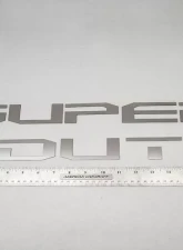 American Car Craft Polished Stainless Steel Super Duty Tailgate Letter Inserts Ford F-250 | F-350 Super Duty 2017                                     - ACC-772097 - Image 3