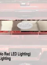 American Car Craft Stainless Steel Red LED Tailgate Upgrade Kit Ford F-150 2018-2019                                     - ACC-772098 - Image 2