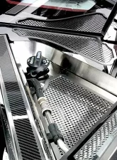 American Car Craft Perforated Insert Stainless Steel Rear Cowl Covers Chevrolet Corvette Coupe C8 2020-2024                                     - ACC-883022 - Image 3