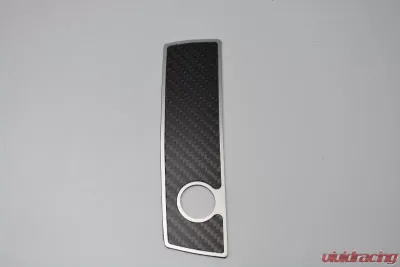 American Car Craft Polished Stainless Trim Carbon Fiber Glove Box Trim Dodge Challenger 5.7L | SRT8 2008-2014 - ACC-151044