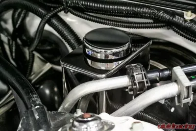 American Car Craft Polished Stainless Steel Stand Alone Master Cylinder Cover Ford Mustang GT 2005-2009 - ACC-273010