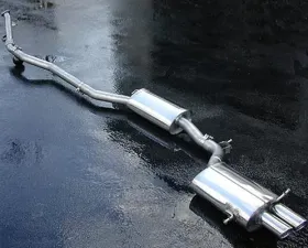 Milltek Full System Catback Resonated | 6 Speed Manual Only Audi A4 B6 1.8T Quattro 2001-2005