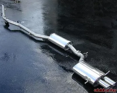 Milltek Full System Catback Resonated | 6 Speed Manual Only Audi A4 B6 1.8T Quattro 2001-2005 - SSXAU034