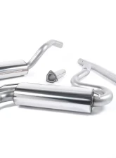 Milltek Resonated Downpipe Back Exhaust System Audi Coupe UR Quattro 10v Turbo 1981-1989                                     - MCXAU101 - Image 2