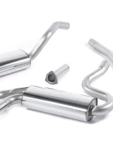 Milltek Resonated Downpipe Back Exhaust System Audi Coupe UR Quattro 10v Turbo 1981-1989                                     - MCXAU101 - Image 4