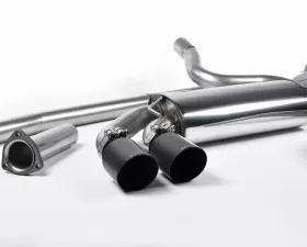 Milltek Non-Resonated Downpipe-Back Exhaust System Audi Coupe UR Quattro 10v Turbo 1981-1989