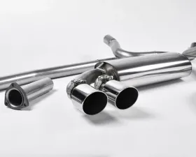 Milltek Non-Resonated Downpipe-Back Exhaust System Audi Coupe UR Quattro 10v Turbo 1981-1989