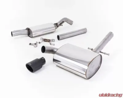 Milltek Resonated Catback Exhaust System Volkswagen Corrado G60 1.8 1988-1991 - MCXVW220