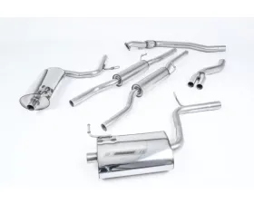 Milltek Full System Catback Resonated | 6 Speed Manual Only Audi A4 B6 1.8T Quattro 2003-2005